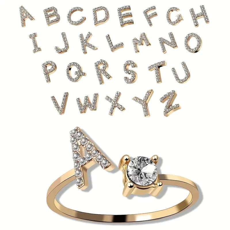 Bella Encore ™️- Personalized Initial Ring