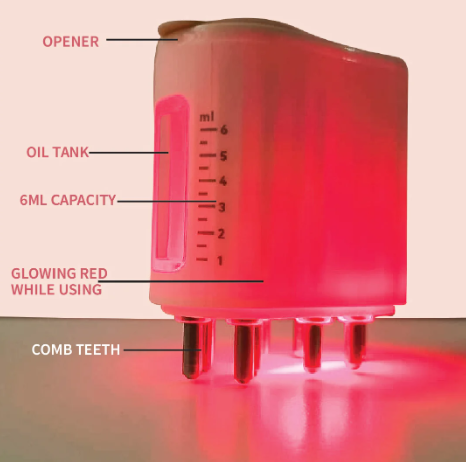 Bella Encore™️ - Red Light Therapy Electric Scalp Massager And Hair Oil Applicator